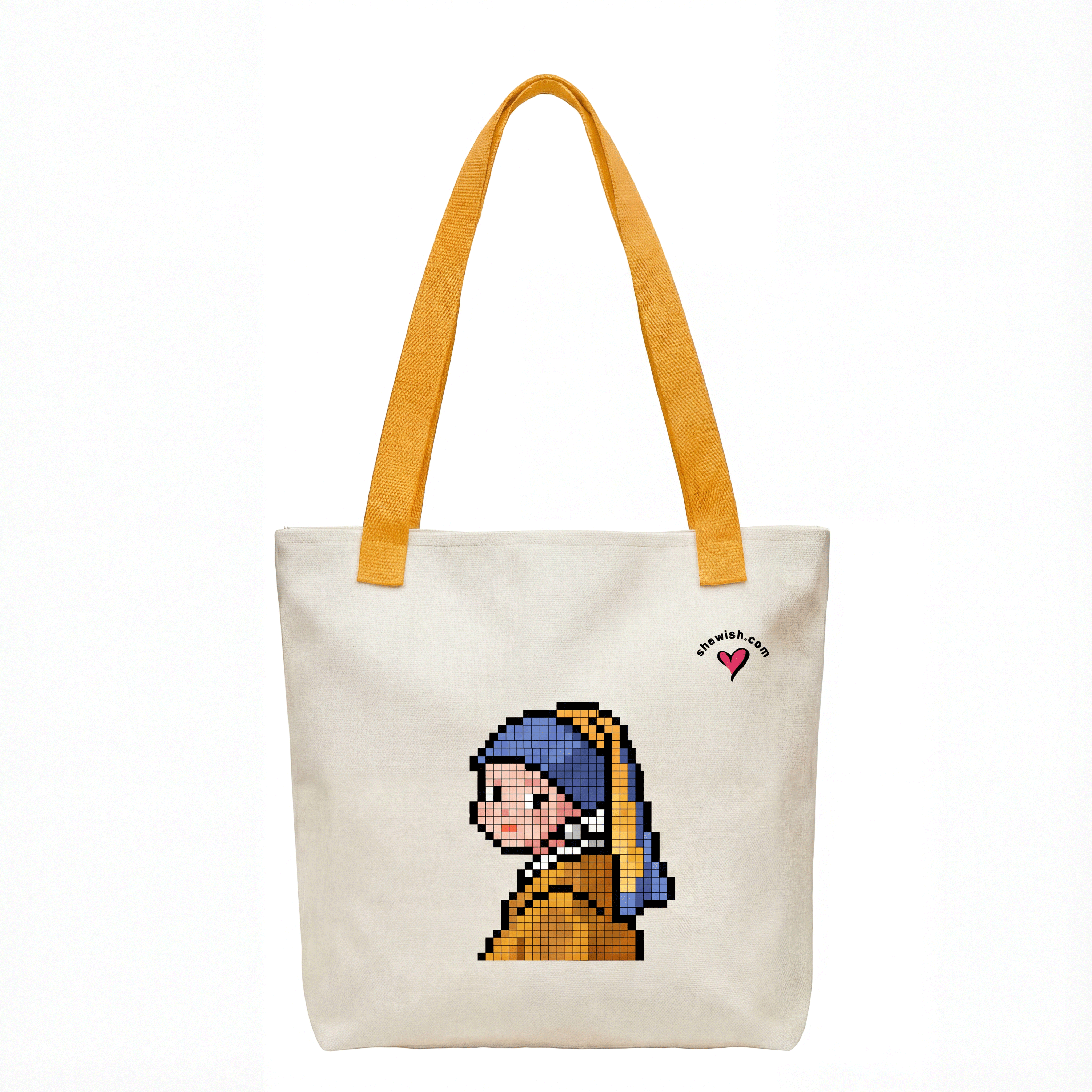 Pixel Artist Series Large Tote Bag