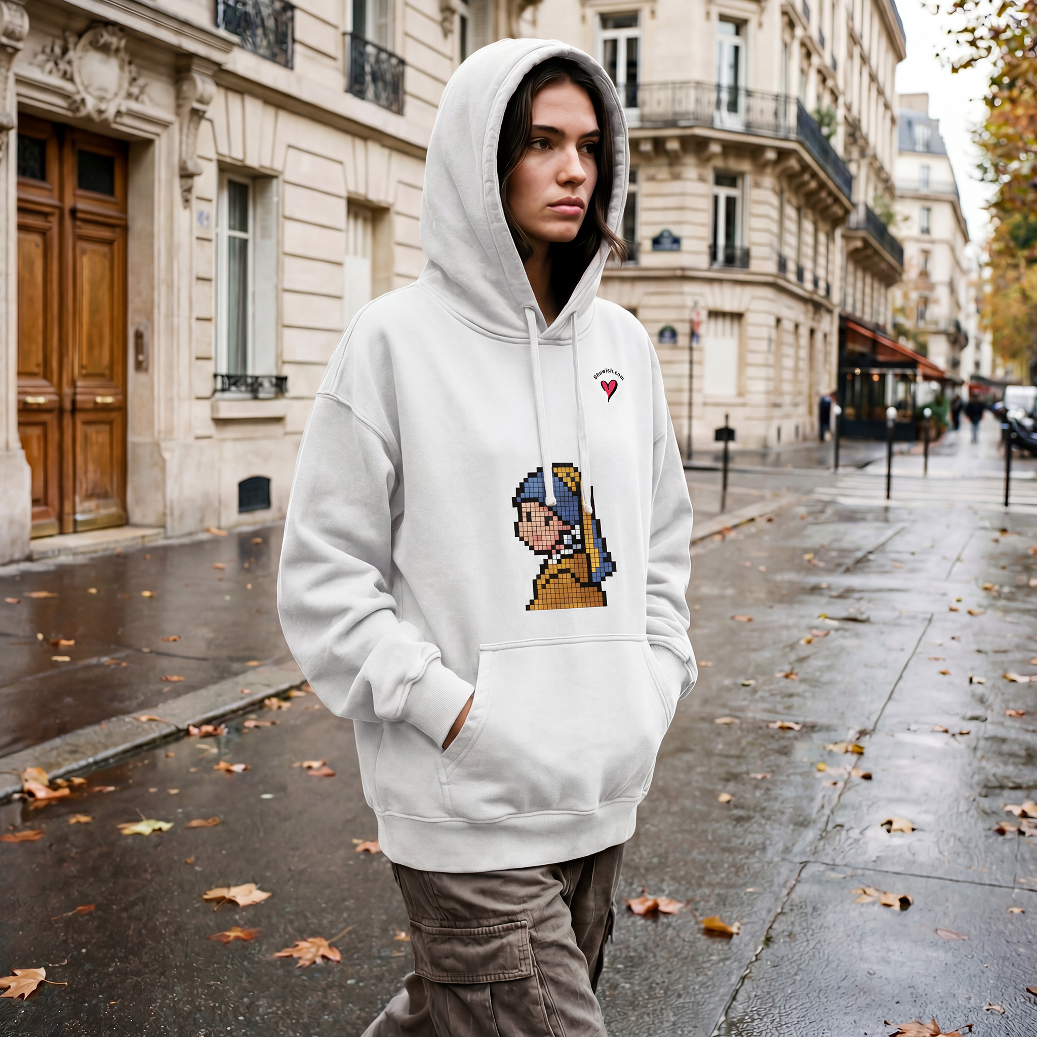 Pixel Artist Series Cartoon Design Sweatshirt