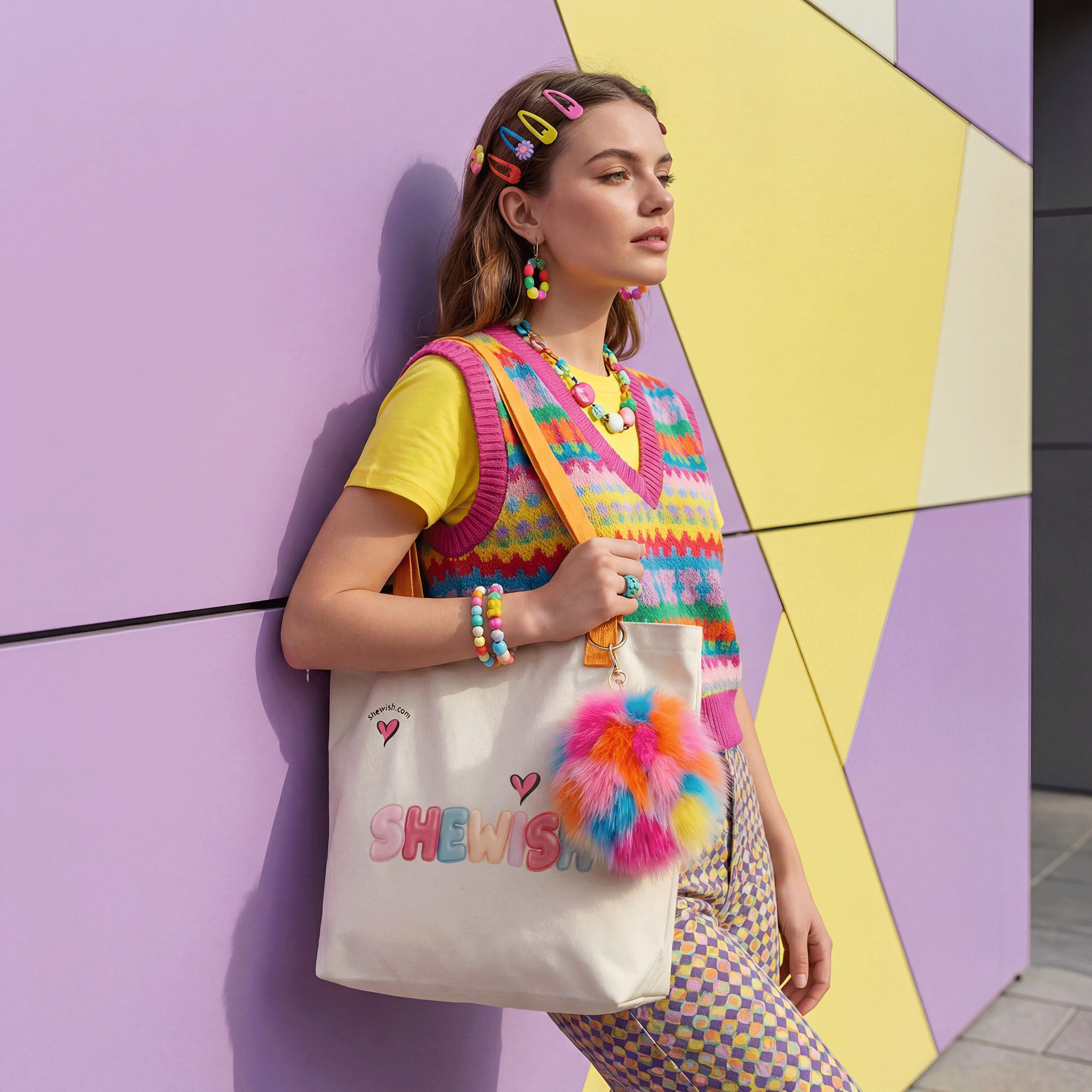 Colorful Balloon Series  Canvas Tote Bag